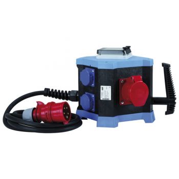 Steckdosenverteiler 4xSchuko,1xCEE IP44 Hedi