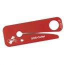 Gurttrenner SOS-Cutter, rot 53 x 124 mm