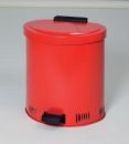 Sicherheits-Sammelbehlter 35 Liter Volumen, Stahl, rot